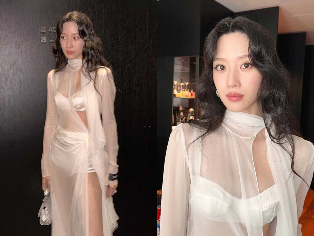 文佳煐D&G時裝周「5套封神戰袍」回顧！超透視「馬甲內衣」一戰成名、真是女神降臨！-4