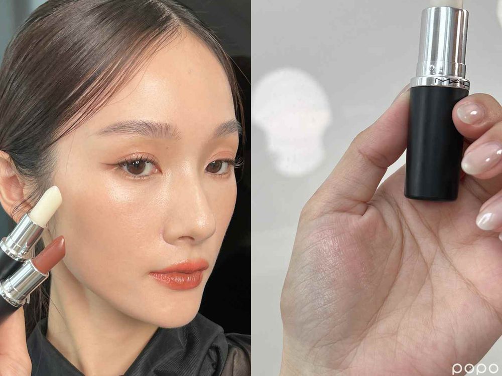 LE SSERAFIM允眞同款！M·A·C全新緞光大巨彈唇膏，一抹奢潤、顯色，還能唇頰兩用！-5