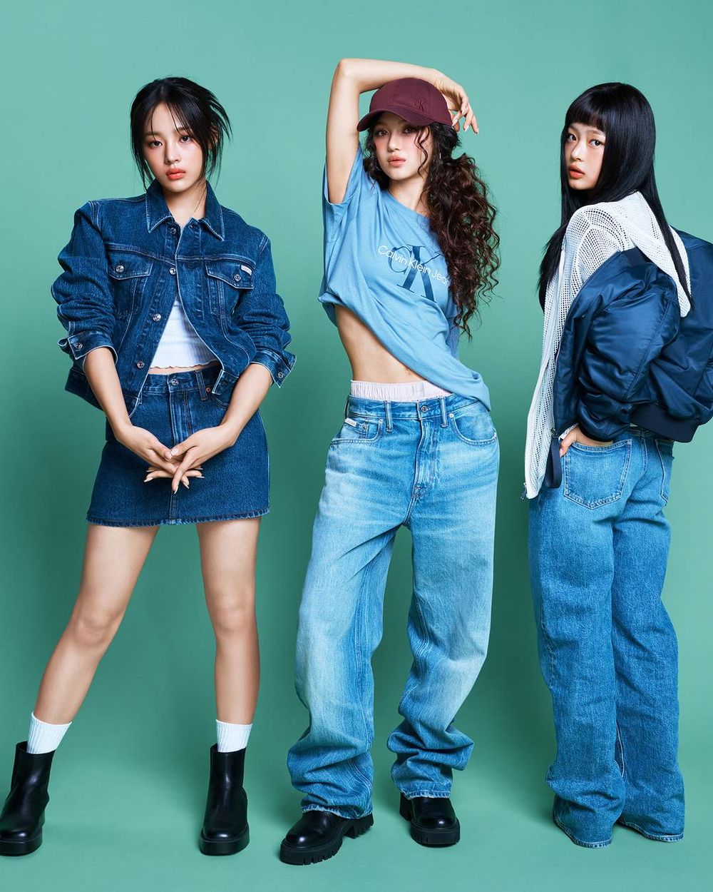 NewJeans終於官宣！Calvin Klein正式形象廣告出爐！每套都想打包帶走！-7