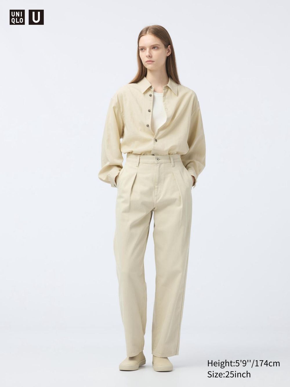 UNIQLO最新必買神褲TOP7公開!店員都狂推拜託要買的「C系列長腿褲」是這件!-6