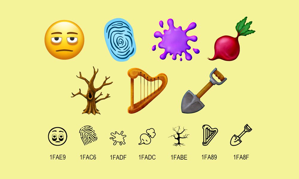 2025最新8款emoji表情符號來了！超寫實「眼袋疲倦臉」根本專為社畜設計、預計這時登場！-2