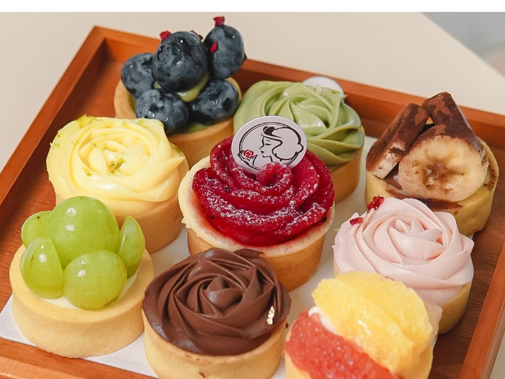 2024中山甜點店推薦！Her Rose「花型水果塔」結合台灣水果與法式甜點、美爆造型捨不得吃！-6