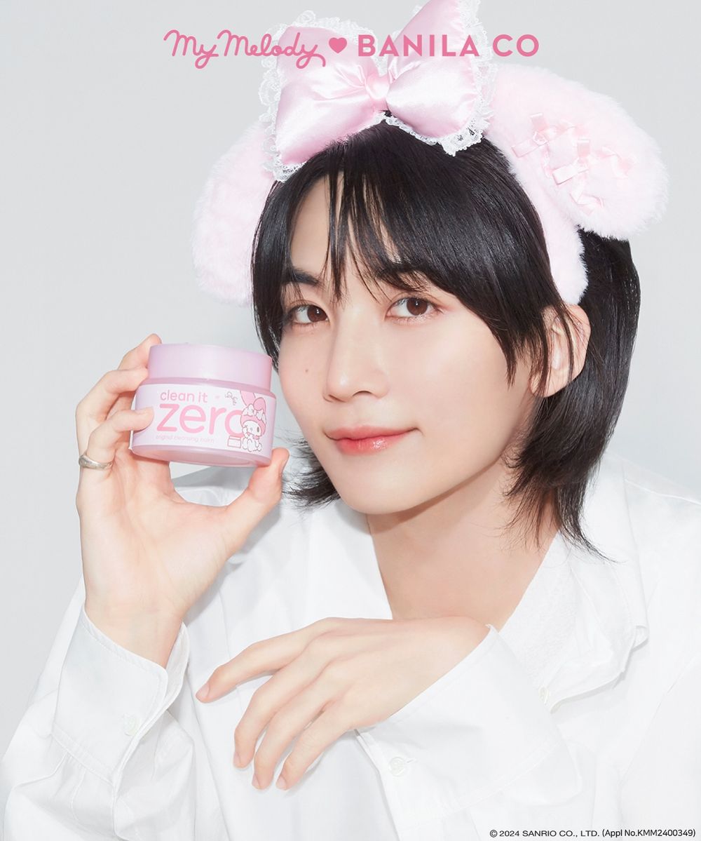 克拉們尖叫吧！淨漢最萌代言Banila Co美樂蒂聯名卸妝霜，超可愛行李箱禮盒限量登場！-7