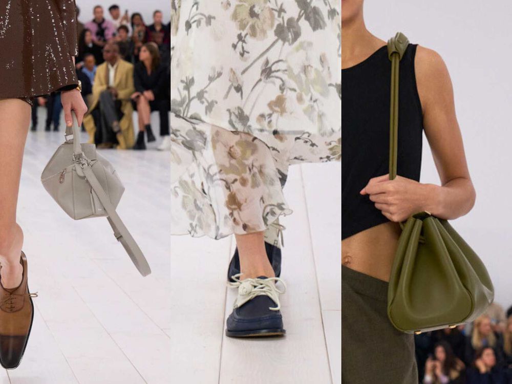 沒有王淨駕馭不了的衣服！LOEWE巴黎大秀「廓形西裝＋燈籠褲」化身企業女霸總，太適合淨寶了！-7
