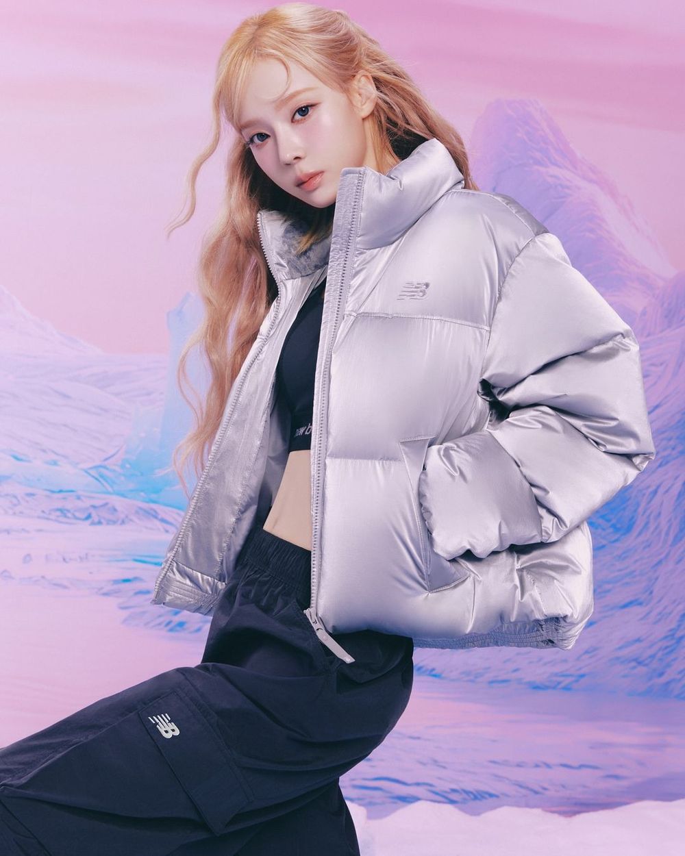 NB二公主駕到！aespa Winter拿下New Balance代言？！絕美廣告曝光！-2