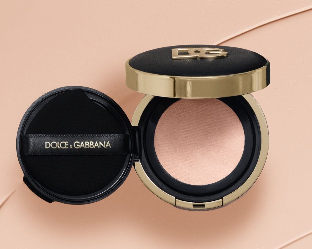 文佳煐的奶油絲緞肌！D&G Beauty「玫瑰水光氣墊粉餅」抵台，那精品皮革超奢華，把肌膚寵成無價珍寶！-10