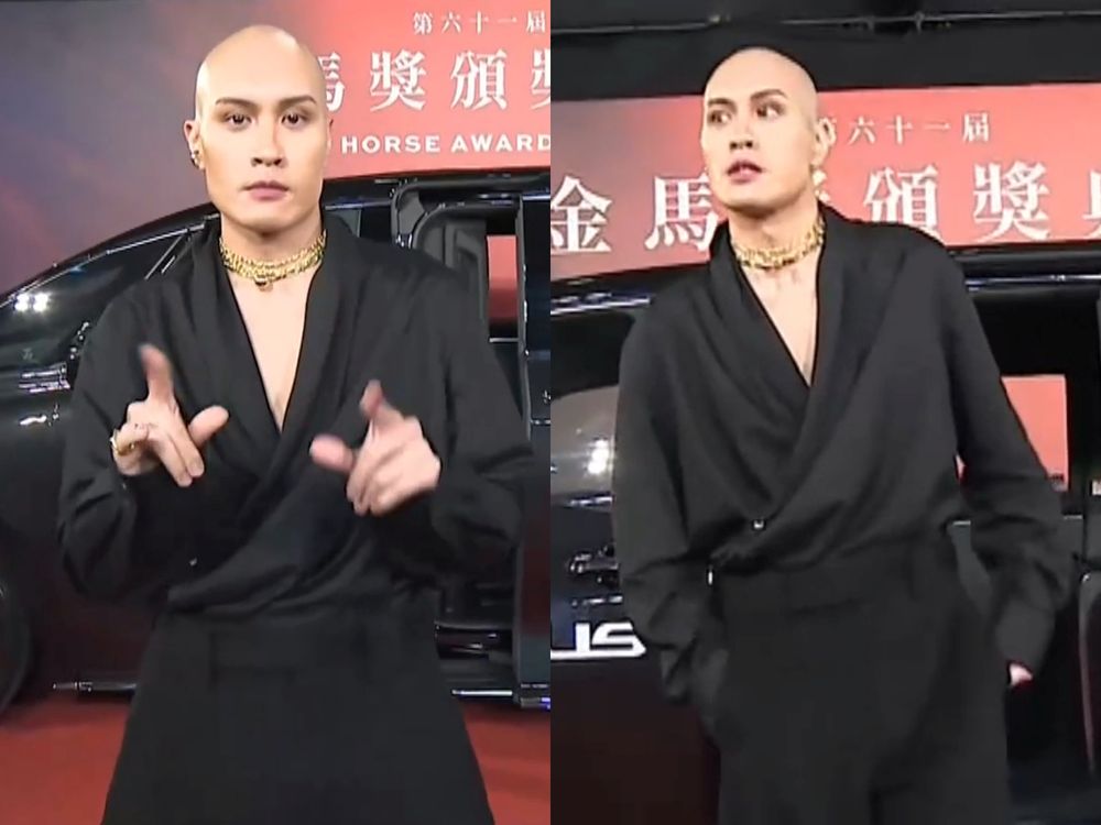 許光漢來了！2024金馬獎紅毯男神華麗陣容！曾敬驊、張震、陳柏霖...根本老公集散地！-16