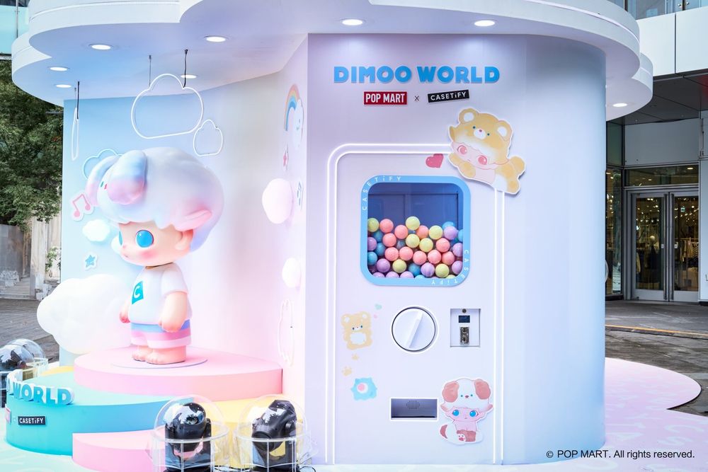 CASETiFY聯名泡泡瑪特「DIMOO雲朵小屋」太可愛！只有這幾天在信義區、快衝拍照！-6
