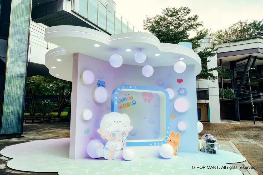 CASETiFY聯名泡泡瑪特「DIMOO雲朵小屋」太可愛！只有這幾天在信義區、快衝拍照！-2