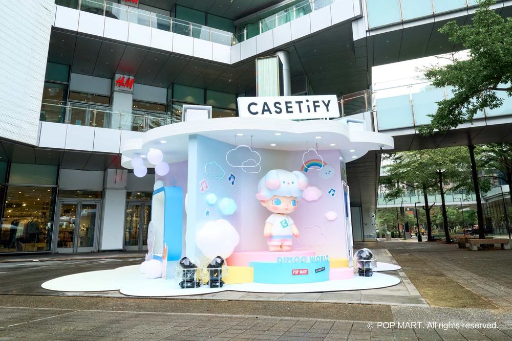 CASETiFY聯名泡泡瑪特「DIMOO雲朵小屋」太可愛！只有這幾天在信義區、快衝拍照！-9