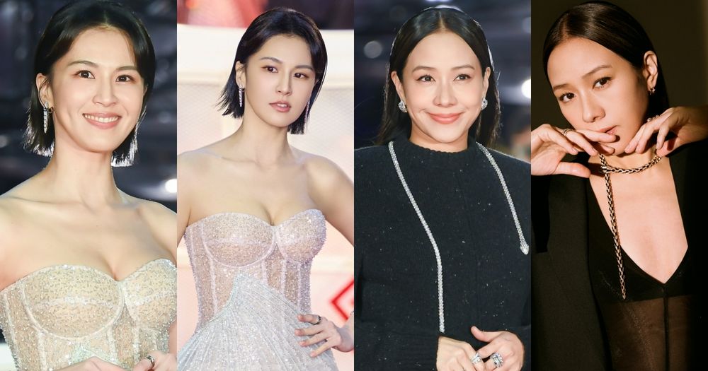 金馬61紅毯兩大女神！曾沛慈低胸有料身材藏不住、林嘉欣46歲臉緊緻到誇張！-9