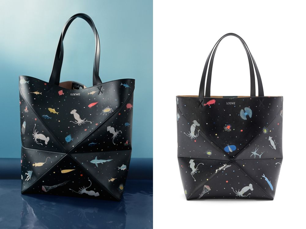 LOEWE聖誕限定好逼人！SUNA FUJITA合作款「倉鼠包、鯨魚、兔子圖案」一秒融化！-14
