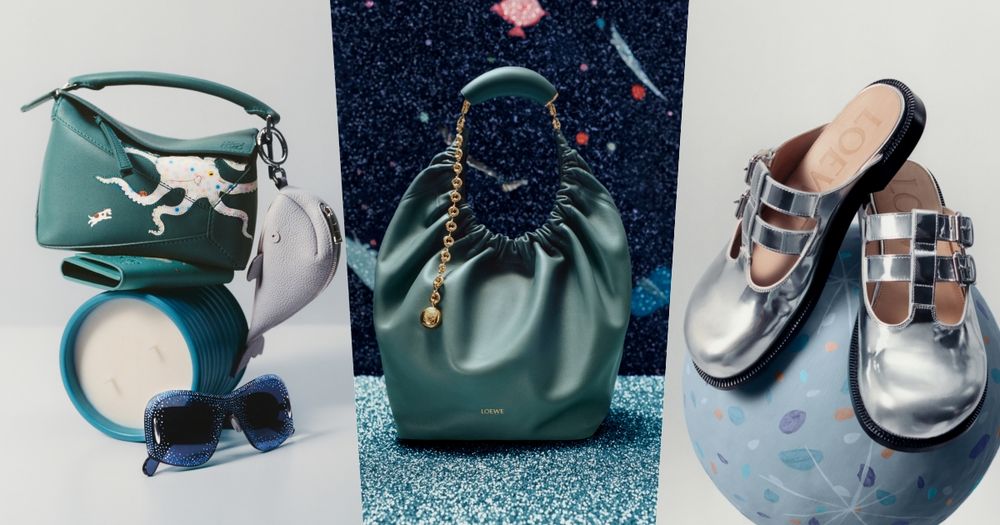 LOEWE聖誕限定好逼人！SUNA FUJITA合作款「倉鼠包、鯨魚、兔子圖案」一秒融化！-15