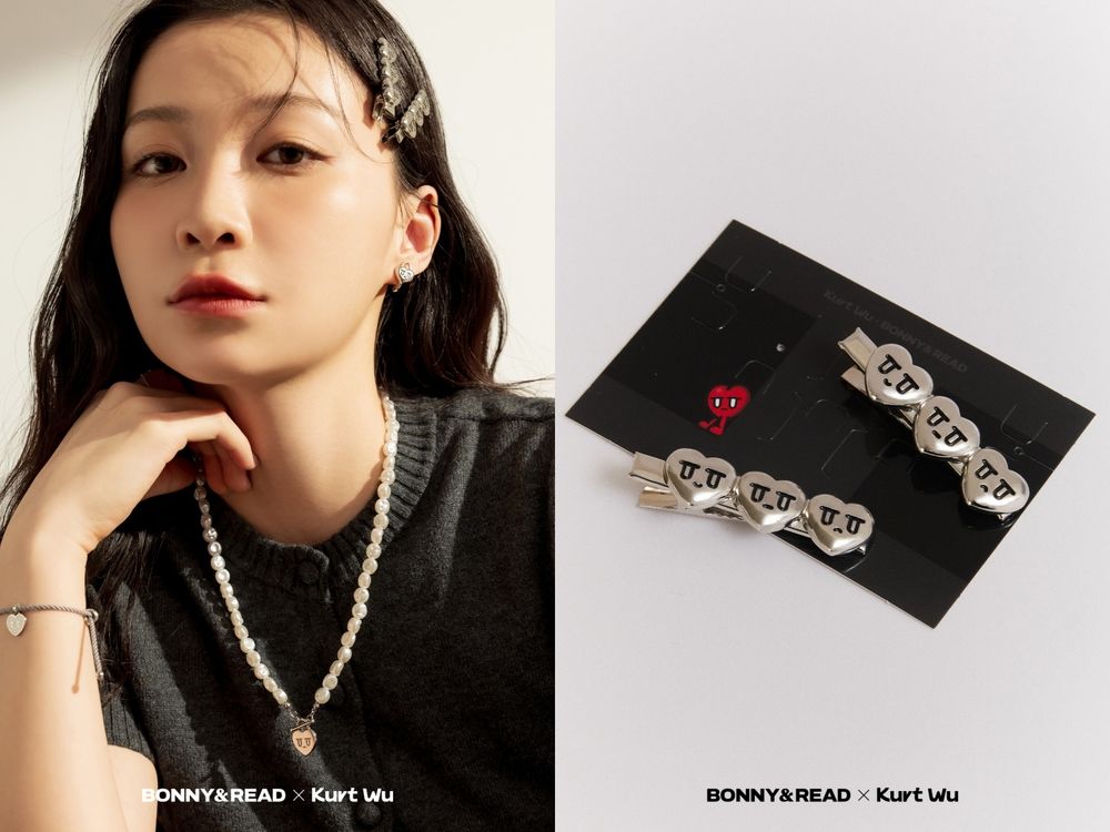  女生最愛平價飾品BONNY&READ聯名來了！厭世愛心「Kurt」小耳環、戒指超可愛！-3