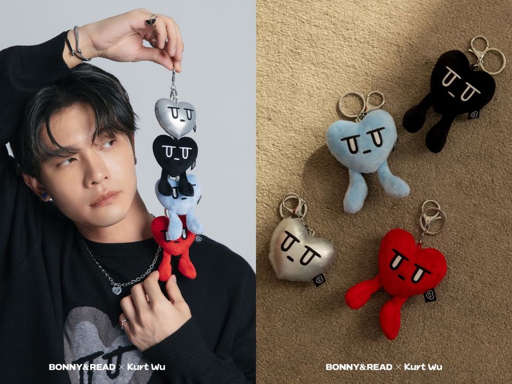  女生最愛平價飾品BONNY&READ聯名來了！厭世愛心「Kurt」小耳環、戒指超可愛！-1