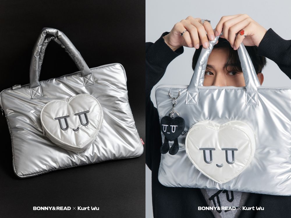 女生最愛平價飾品BONNY&READ聯名來了！厭世愛心「Kurt」小耳環、戒指超可愛！-2