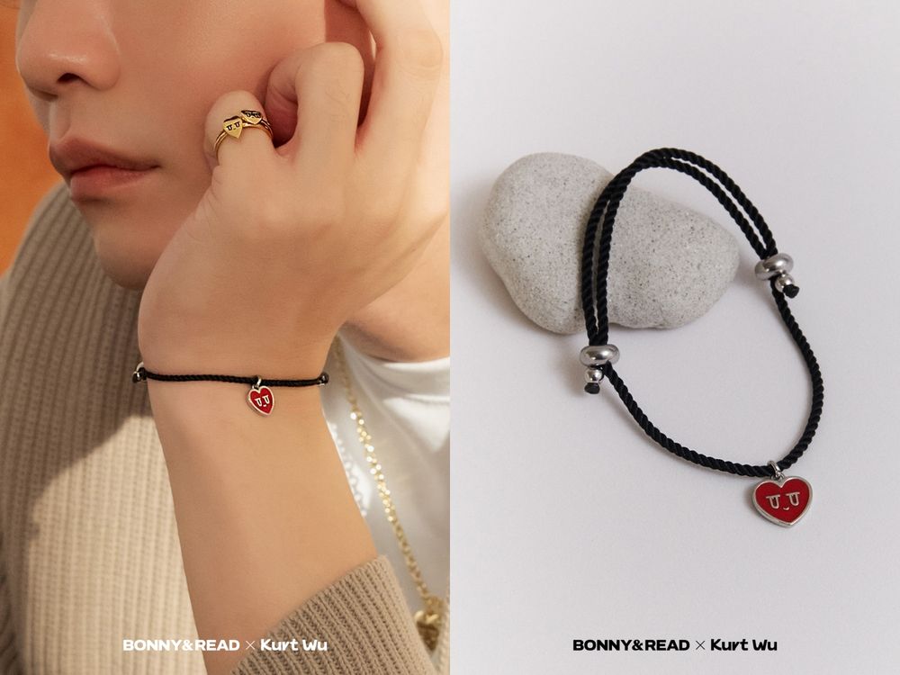  女生最愛平價飾品BONNY&READ聯名來了！厭世愛心「Kurt」小耳環、戒指超可愛！-5