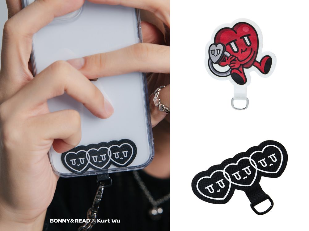  女生最愛平價飾品BONNY&READ聯名來了！厭世愛心「Kurt」小耳環、戒指超可愛！-10