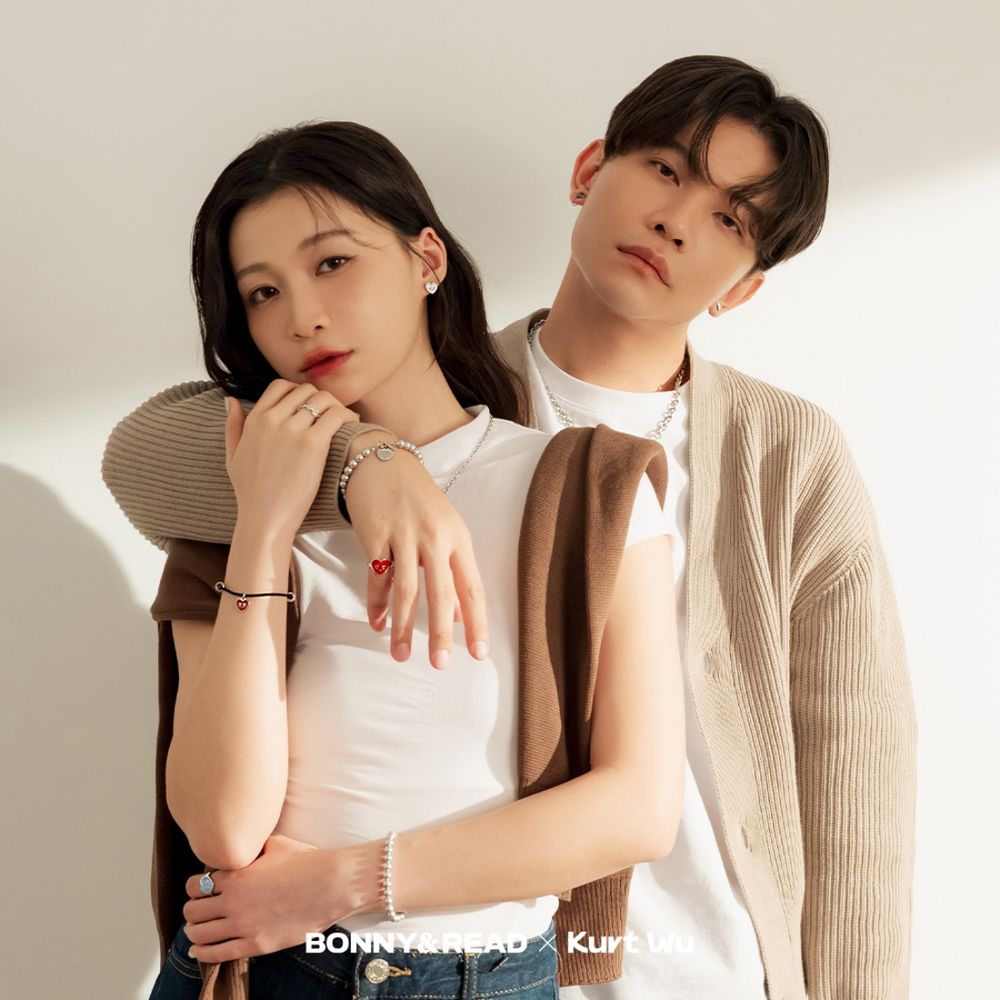  女生最愛平價飾品BONNY&READ聯名來了！厭世愛心「Kurt」小耳環、戒指超可愛！-14