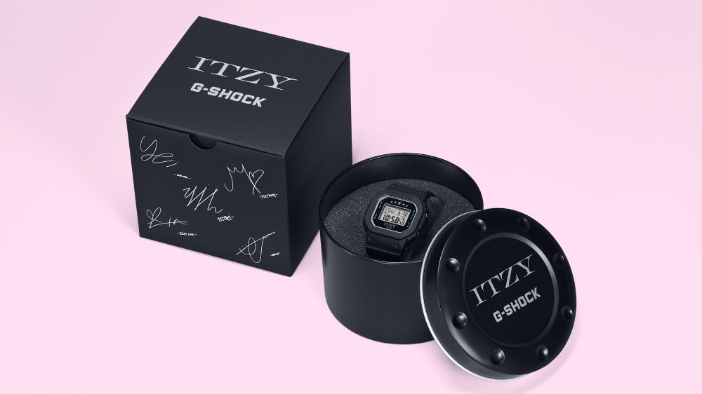 CASIO x ITZY聯名手錶第二彈來了！超美配色必收、還送成員手繪貼紙，粉絲會瘋掉！-5
