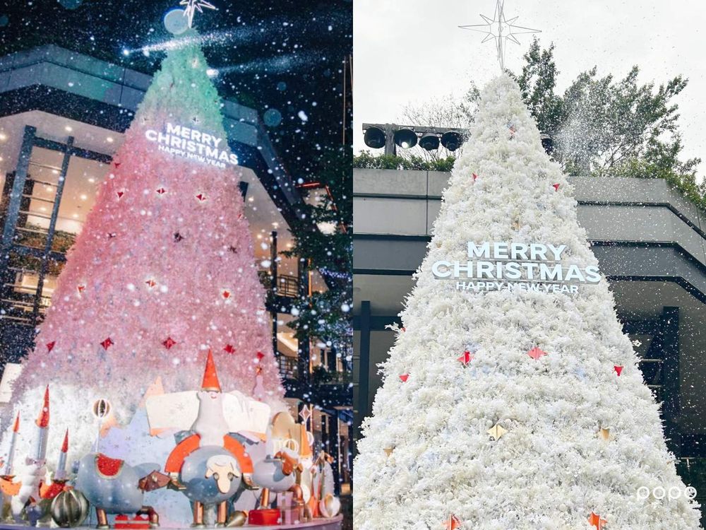2024台北信義區聖誕樹盤點！新光三越小香聖誕樹、飄雪聖誕樹、BELLAVITA北歐聖誕樹擠爆也要拍！-7
