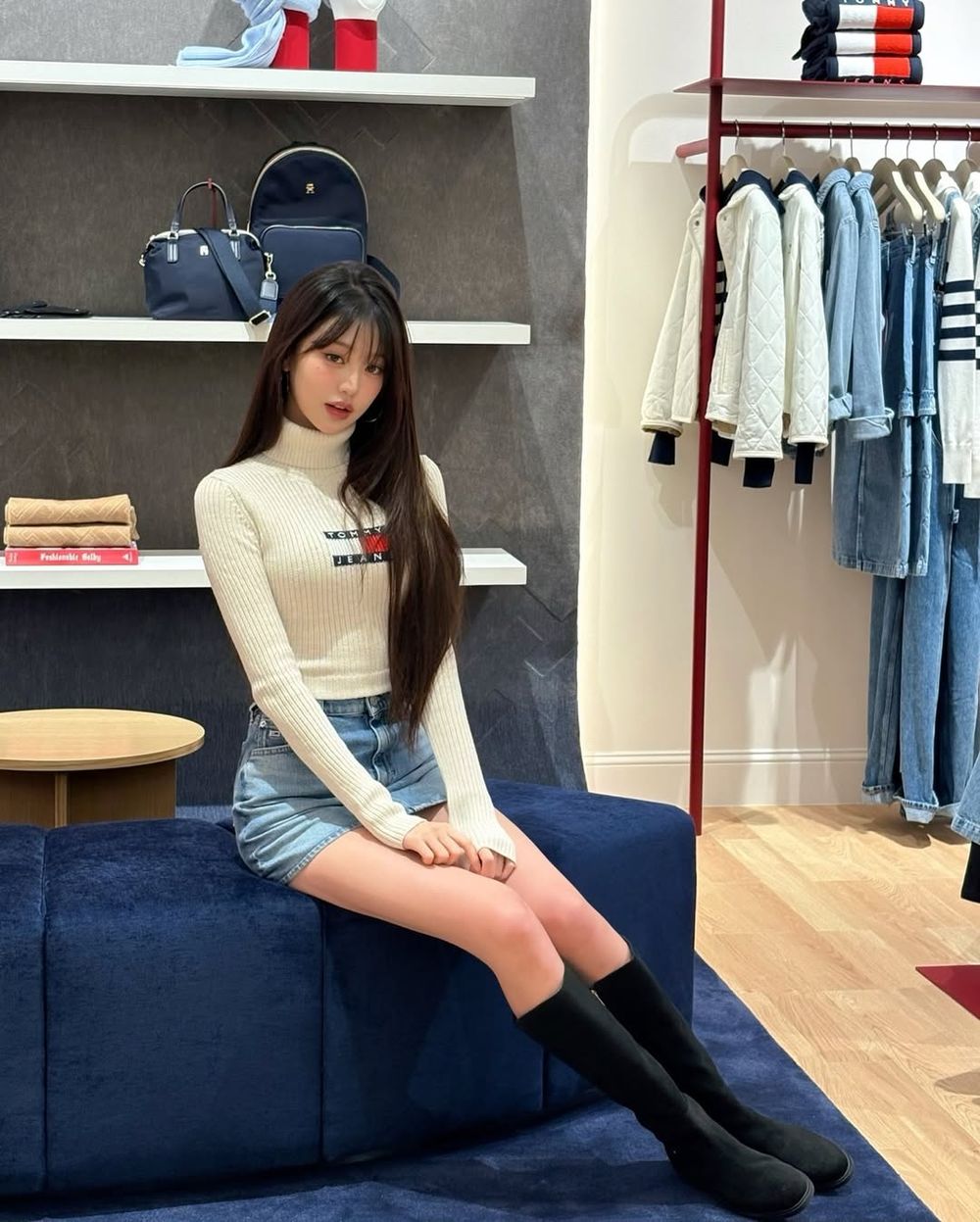 今年冬天長靴流行這樣穿？！12套長靴穿搭圖鑑一次看！Jennie、員瑛女團這幾招必學！-6