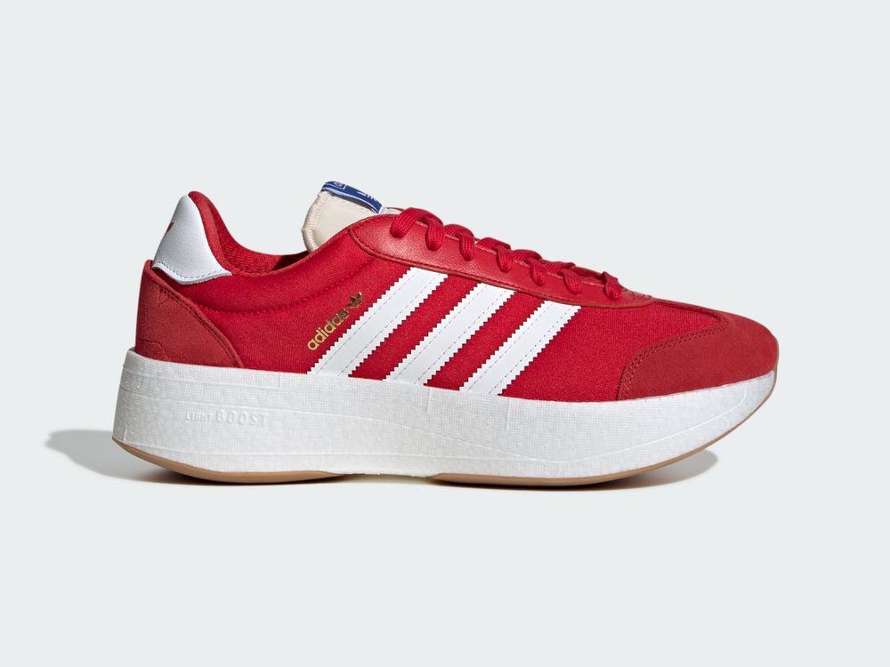 samba勁敵要來了！？adidas新款復古鞋「Q彈厚底球鞋」一穿上腿變超細！-5