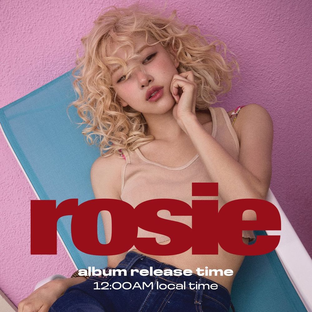 Rosé首張正規專輯《rosie》正式發行！親自參與全專歌曲創作，主打歌MV與《花邊教主》男星上演吻戲！-2
