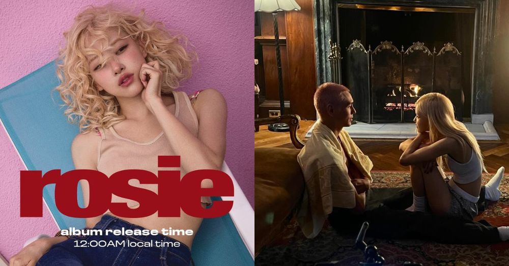 Rosé首張正規專輯《rosie》正式發行！親自參與全專歌曲創作，主打歌MV與《花邊教主》男星上演吻戲！-1