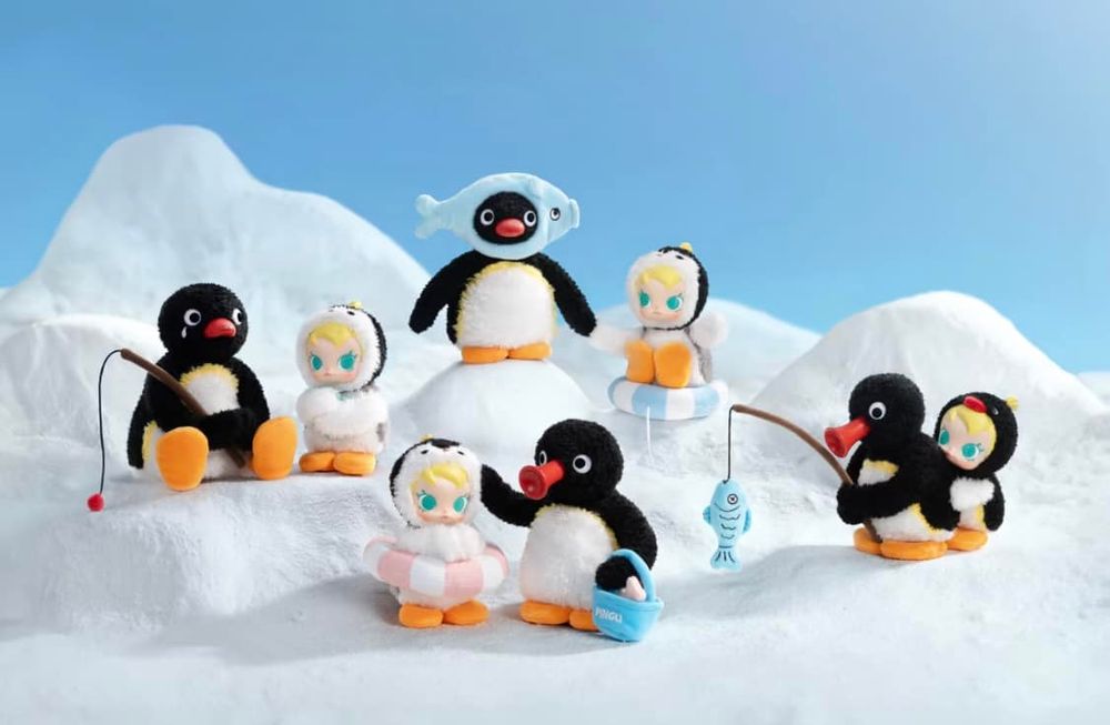 泡泡瑪特跟Pingu聯名了！6款「企鵝變裝MOLLY+垂釣Pingu」爆萌造型必收藏、台灣也買得到！-1