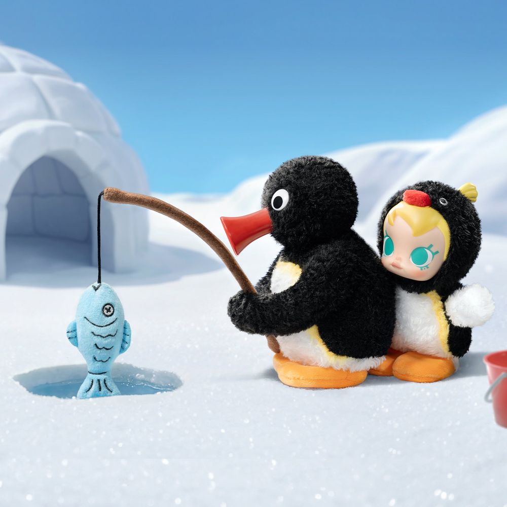 泡泡瑪特跟Pingu聯名了！6款「企鵝變裝MOLLY+垂釣Pingu」爆萌造型必收藏、台灣也買得到！-6