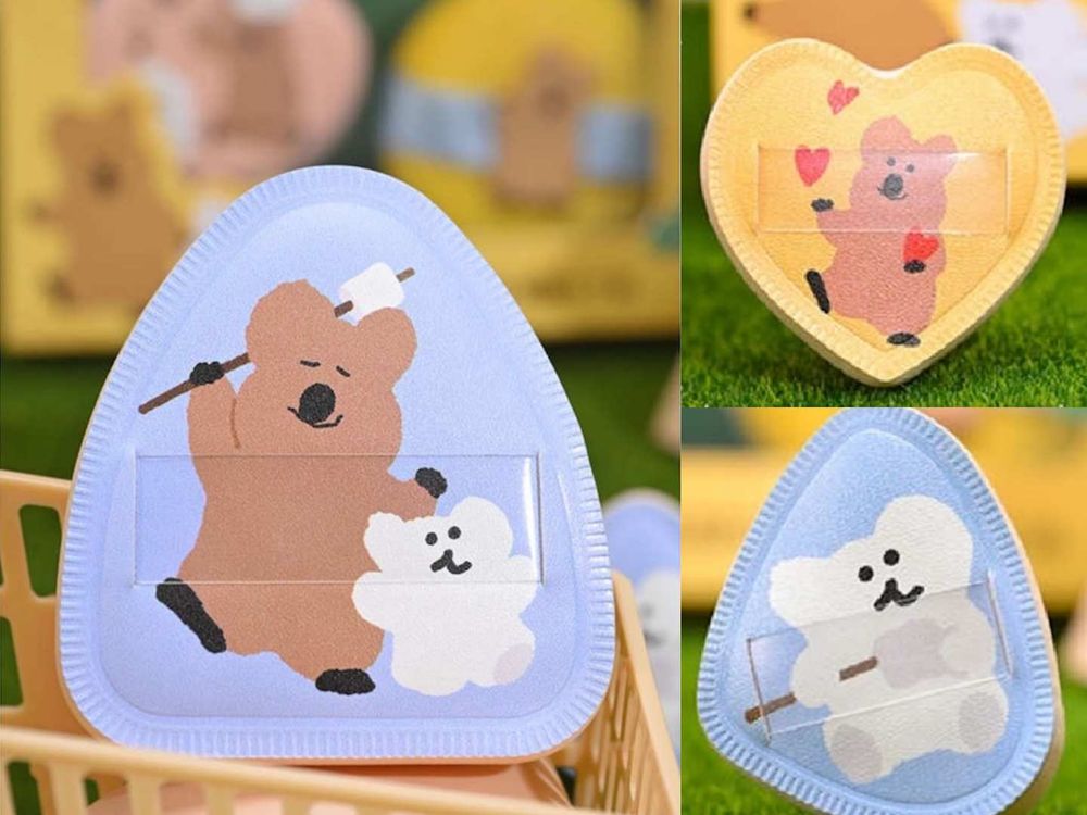 屈臣氏獨賣矮袋鼠美妝用具！立體Quokka蜜粉刷、BOBO棉花糖粉撲...，買刷具送毛絨化妝包！-7