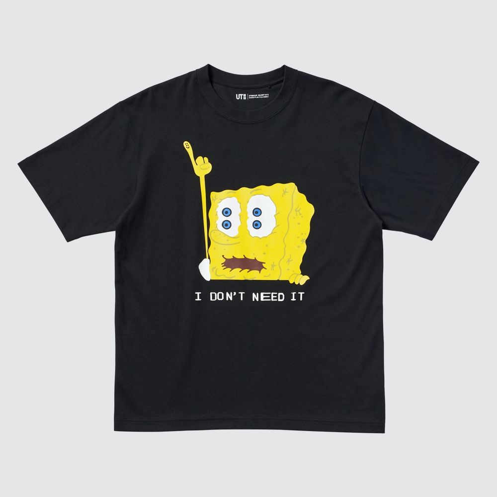 UNIQLO海綿寶寶聯名超可愛！ 聯手潮牌打造「四眼版本UT」連玩偶公仔都想收藏！-7