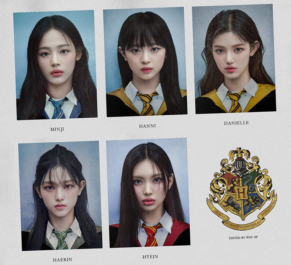 網票選最適合校服概念的女團TOP6！IVE逆天長腿掀熱議，NewJeans化身霍格華茲最美魔法師！-14