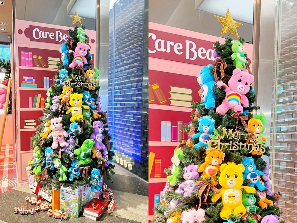 2024全台必拍6大超可愛IP造型聖誕樹！Care Bears彩色熊熊、泡泡瑪特、三眼怪聖誕樹全都好欠拍！-7