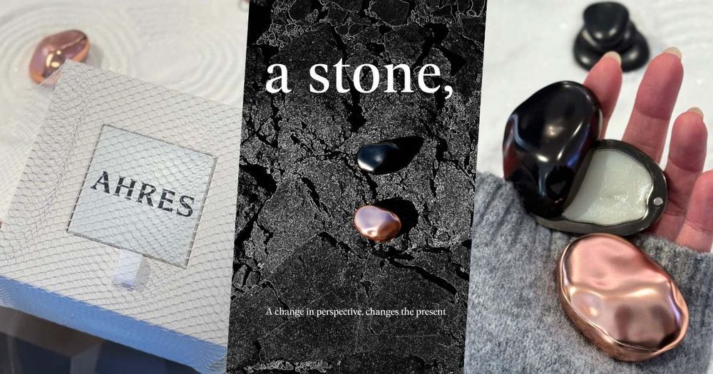 東京表參道必逛！小眾香氛AHRES「a stone, 隕石香膏」上市，一塊被賦予生命的藝術品，能當髮油、指緣油！-14