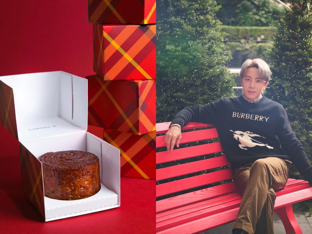 Burberry聖誕餐車來了！聯手精品甜點「承繼」焦糖起司蛋糕、肉桂阿曼超療癒！-7