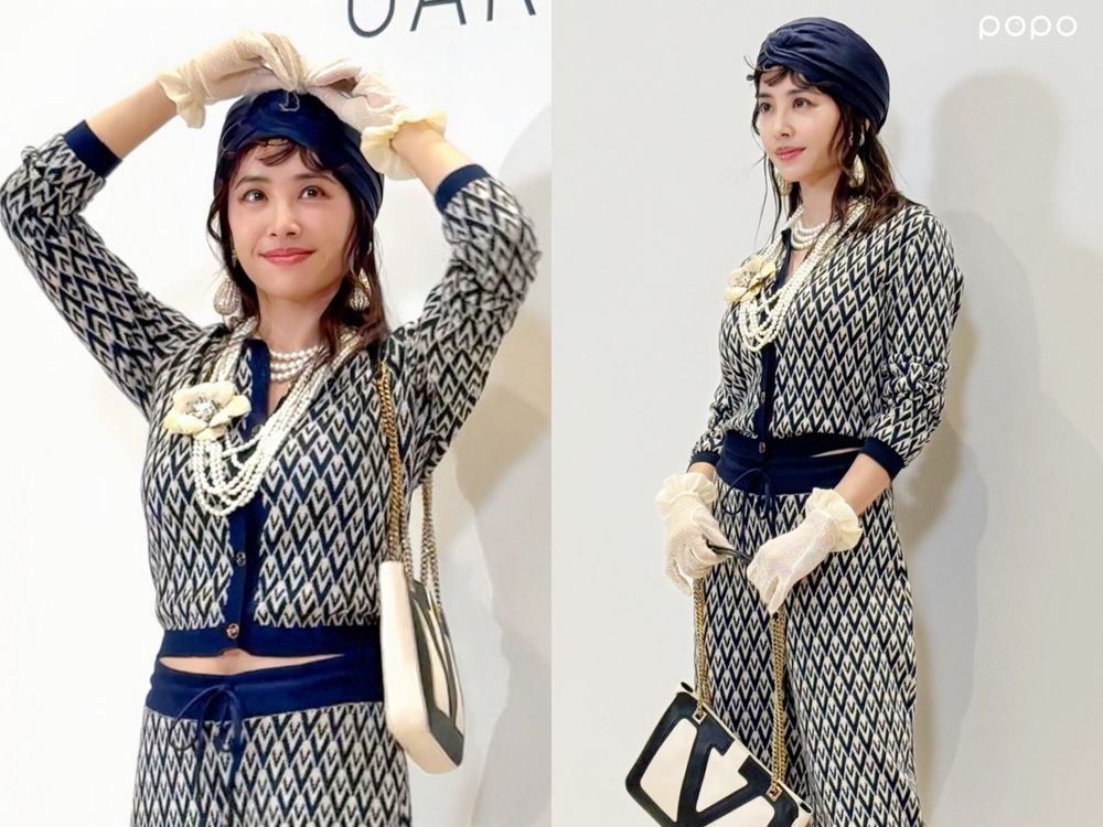 沒有姐Hold不住的造型！蔡依林現身信義區Valentino「新專輯、演唱會消息」終於鬆口了！-1