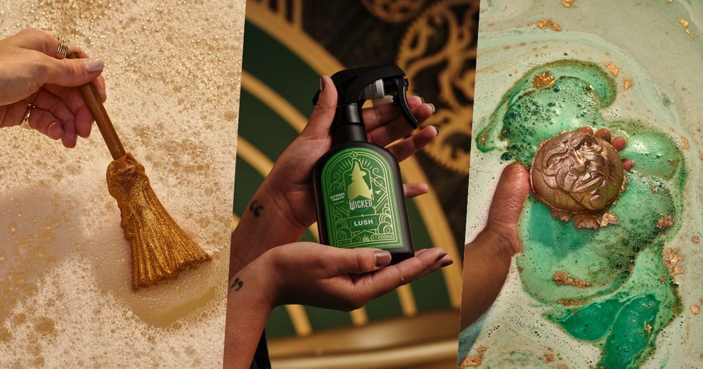 LUSH《魔法壞女巫》限量聯名香氛沐浴品上市！飛天掃帚、奧茲大王、神奇魔杖...，帶你進入奧茲國魔法沐浴時光！-3