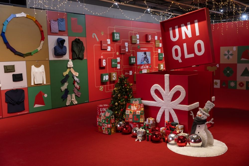 只有三天！UNIQLO夢幻聖誕小屋快閃信義區！禮物裝置、手作聖誕樹小卡...快來朝聖！-6