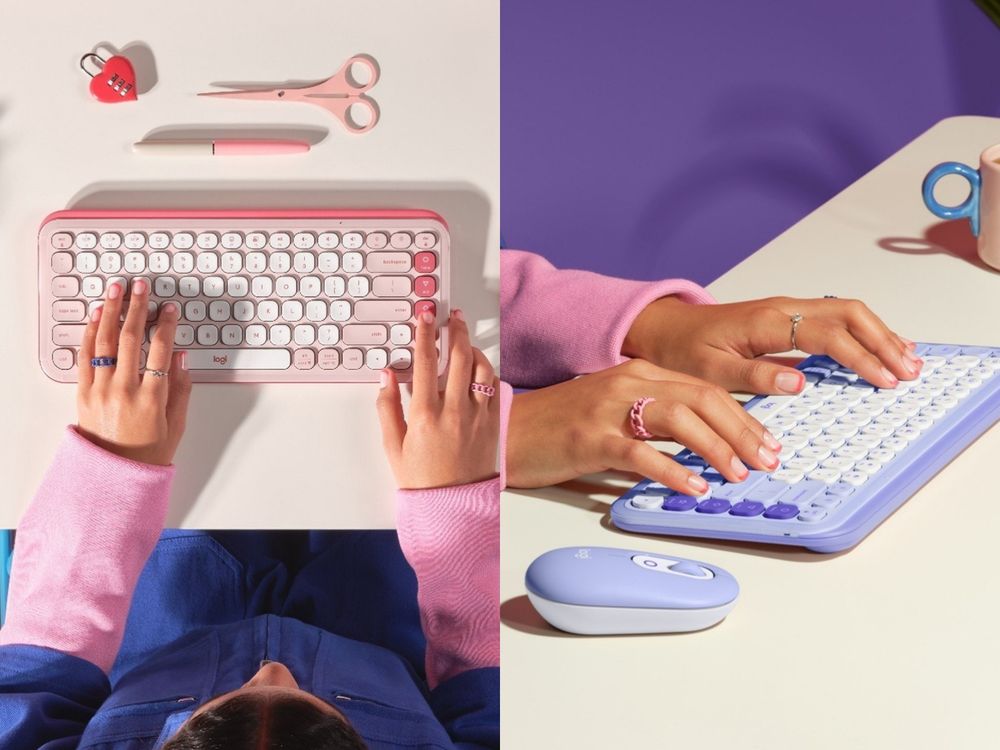 2025新年禮物推薦！Logitech爆美「薰衣草紫撞色鍵盤、寶寶粉滑鼠」漂亮實用送禮不出錯！-11
