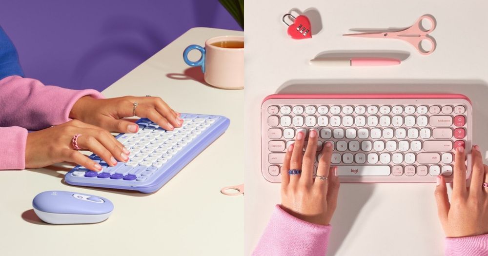 2025新年禮物推薦！Logitech爆美「薰衣草紫撞色鍵盤、寶寶粉滑鼠」漂亮實用送禮不出錯！-13