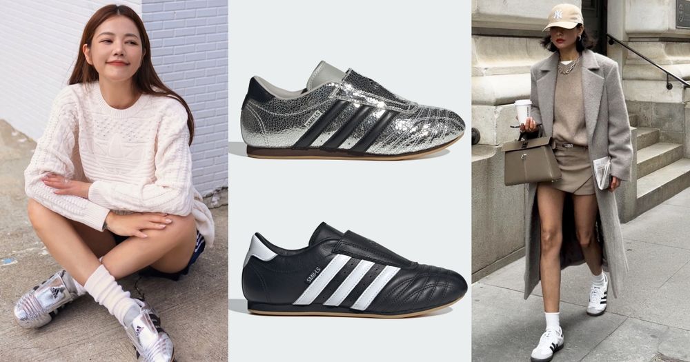 年度大黑馬球鞋「adidas薄底鞋」竟然推出銀灰色超美！年末派對就靠這雙腿又細又直！-1