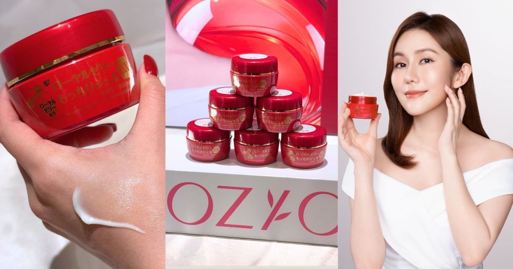 台日狂銷1500萬瓶！OZIO「蜂王乳凝露EX」全新進化，高奢保養成分加滿、澎彈養膚全能神霜！-1