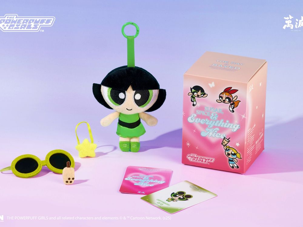 萬波跟《飛天小女警》聯名啦！兩款限定杯身、超可愛「飛天小女警、魔人啾啾磁鐵玩偶盲盒」全都想要！-7
