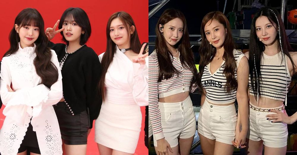 韓網熱議5組最受喜歡的女團百慕達Line！始祖是少女時代，IVE神顏值合體太養眼！-1