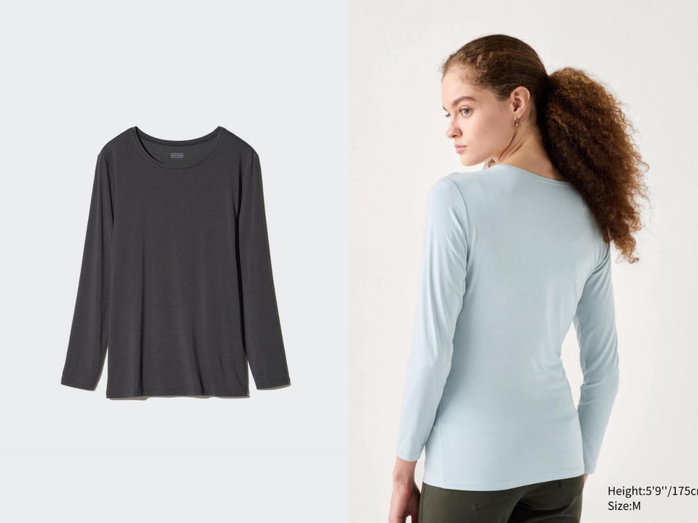 怕冷的必看！UNIQLO發熱衣怎麼挑？三種暖度版型大解析、這款是日本女生最愛！-3