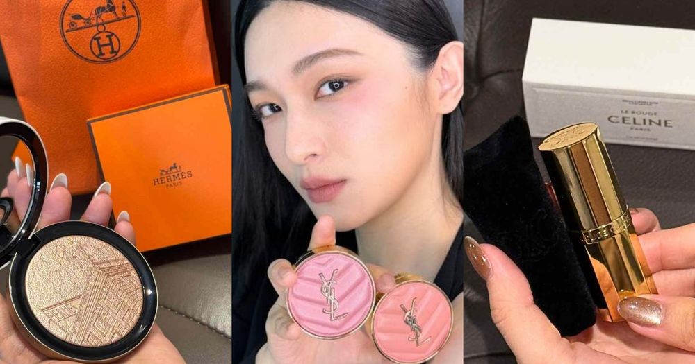 年度必收「十大精品美妝」總盤點！PRADA潤唇膏、YSL皮革腮紅、CELINE凱旋門唇膏...，氣勢非凡入手不虧！-1