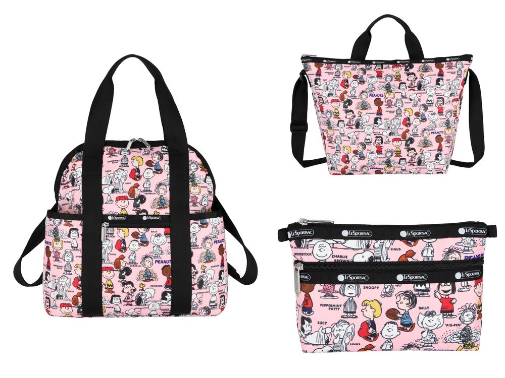 史努比控瘋掉！LeSportsac X Peanuts聯名系列「化妝包、後揹包」錢包撐不住啦！-10