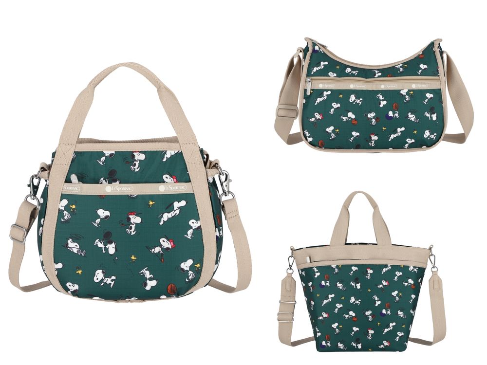 史努比控瘋掉！LeSportsac X Peanuts聯名系列「化妝包、後揹包」錢包撐不住啦！-9